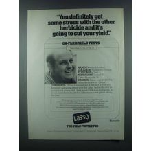 1985 Monsanto Lasso Ad - You Get Some Stress