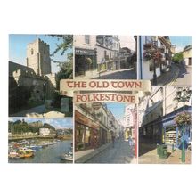 THE OLD TOWN, FOLKESTONE, KENT.. unused postcard. J. Salmon =