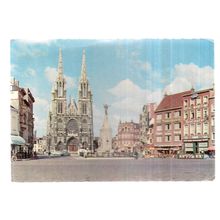CHURCH OF ST PIERRE & PAUL, OSTEND, OOSTENDE, Belgium used postcard 1948 pm =