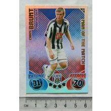 2010/11 Topps Match Attax Trading Card 430 Chris Brunt, West Bromwich Albion