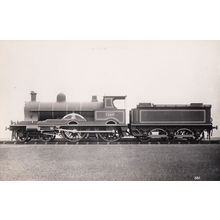 LNWR Railway Class 4-4-0 No 1942 King Edward VII Train Photo
