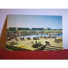HOLIMARINE, BURNHAM-ON-SEA, SOMERSET used postcard 1968 pm /