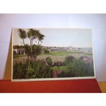 PENLEE GARDENS, PENZANCE, Cornwall used postcard =