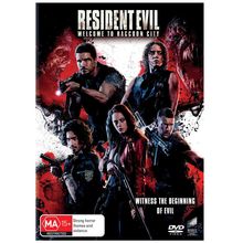 Resident Evil: Welcome to Raccoon City DVD | Region 2, 4 & 5