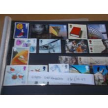 17 RECENT HIGH VALUES STAMPS USED SOME UNFRANKED LOT J