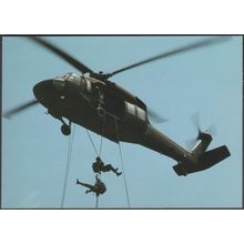 UH-60 Black Hawk Helicopter - After the Battle Postcard