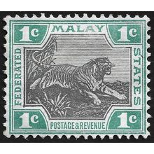 FMS 1900 1c Blk & Grn Sc#18 SG#15 MintNoGum @T497