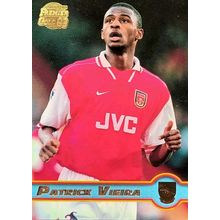 PATRICK VIEIRA 1998 Merlin Premier Gold Arsenal Soccer Card #1