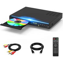 Blu Ray DVD Player, 1080P Home Theater Disc System, Play All Dvds and Region a 1