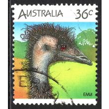 AUSTRALIA 1986: WILDLIFE DEFINITIVES - 36c EMU USED (G1)