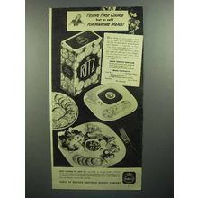 1944 Nabisco Ritz Crackers Ad - Festive First Course