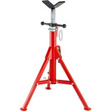 V Head Pipe Stand Adjustable Height 28-52 Inch, Pipe Jack Stands 2500 LB. Ca...
