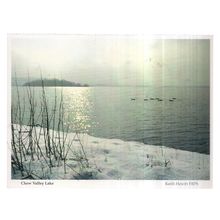 CHEW VALLEY LAKE, nr. BRISTOL unused vintage postcard by St. Peter's Hospice =