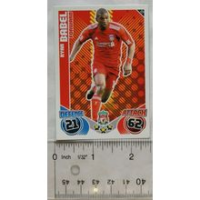2010/11 Topps Match Attax Trading Card 177 Ryan Babel, Liverpool FC