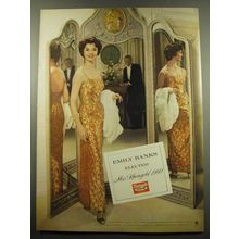 1960 Rheingold Beer Ad - Emily Banks Elected Miss Rheingold 1960