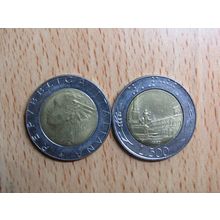 Italy 1990 500 Lire Coin