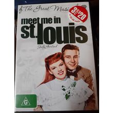 Meet Me In St. Louis (DVD, 1944) Judy Garland very good condition dvd