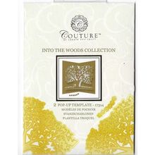 Couture. Into The Woods Collection - Pop Up Template Die Set. Die Cutting Crafts