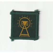 Scout Badge Wales - Abertillery - Black Back (BY201)