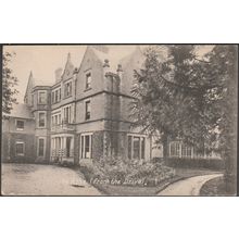 The Ashe, From the Drive, Etwall, Derbyshire, c.1920 - PA Buchanan Postcard