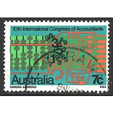 AUSTRALIA 1972: 10th INTERNATIONAL CONGRESS OF ACCOUNTANTS - 7c USED (G5)