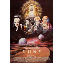 Dune (1984)_4 Movie Film Poster Canvas iconic design