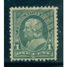 Used 279 1c Benjamin Franklin Fine M04257