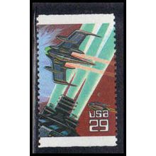 2744 29c Winged Spaceship Fine MNH BPS V2704
