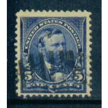 Used 281 5c Ulysses S. Grant Fine M04740
