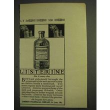 1914 Lambert Listerine Antiseptic Mouth-Wash Ad - Every Day