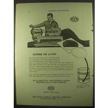 1922 Pexto Circular Shears Ad - Sooner or Later