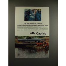 1968 Chevrolet Caprice Coupe Car Ad - Popular Price