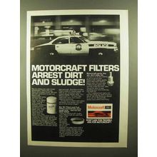 1979 Motorcraft Parts Ad - Arrest Dirt and Sludge