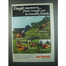 1984 Kut-Kwick Mowers Ad - Utility Mower, SlopeMaster