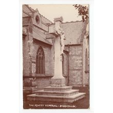 The Hewitt Memorial Cross Babbacombe Postcard RP Devon