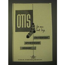 1950 Otis Underwear Ad - Otis for men and boys