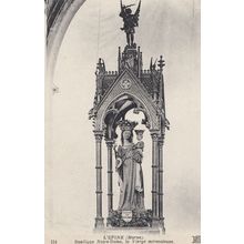 L'Epine Marne Basilique Notre Dame Old French Religious Postcard