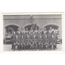 Middlesbrough Fire Brigade Reproduction Postcard