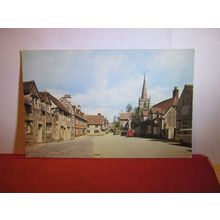 LACOCK VILLAGE, WILTSHIRE. unused postcard by Plastichrome #