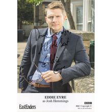 Eddie Eyre as Josh Hemmings Eastenders Rare Hand Signed Cast Card