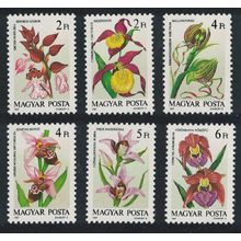 Hungary Orchids 6v 1987 MNH SG#3795-3800