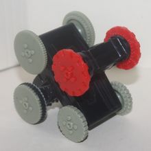 2002 McDonalds Battlebots Black with 4 Wheels