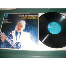 SLIM WHITMAN LP - IN LOVE THE WHITMAN WAY