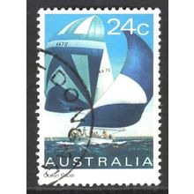AUSTRALIA 1981: YACHTING - 24c OCEAN RACER USED (G6)