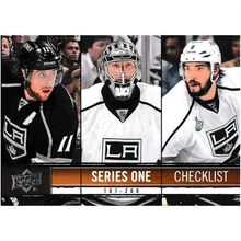 2012-13 Upper Deck - #200 - Anze Kopitar / Jonathan Quick / Drew Doughty CL