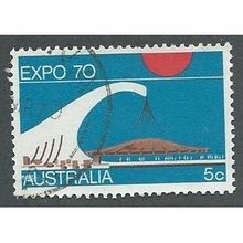 AUS 1970 5c ' EXPO 70' FINE USED (EBID37-678)