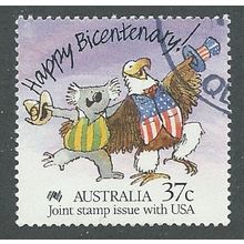 AUS 1988 37c 'BI-CENTENIAL OF AUSTRALIA' FINE USED (EBID44-483)
