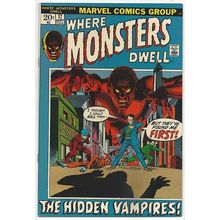 WHERE MONSTERS DWELL # 17 HI GRADE
