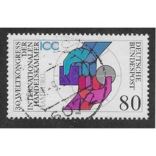 GER 1990 80pf 'CHAMBER OF COMMERCE, HAMBURG' FINE USED (EBID62-945)