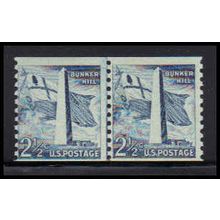 1056 2 1/2c Bunker Hill Fine MNH CLP QA0034